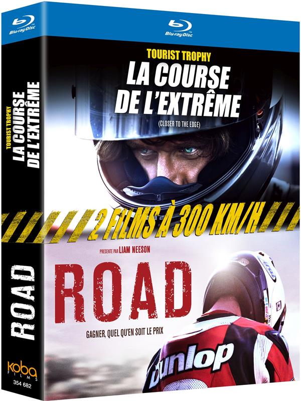 2 films à 300 km/h : Tourist Trophy : la course de l'extrême (Closer to the Edge) + Road [Blu-ray]