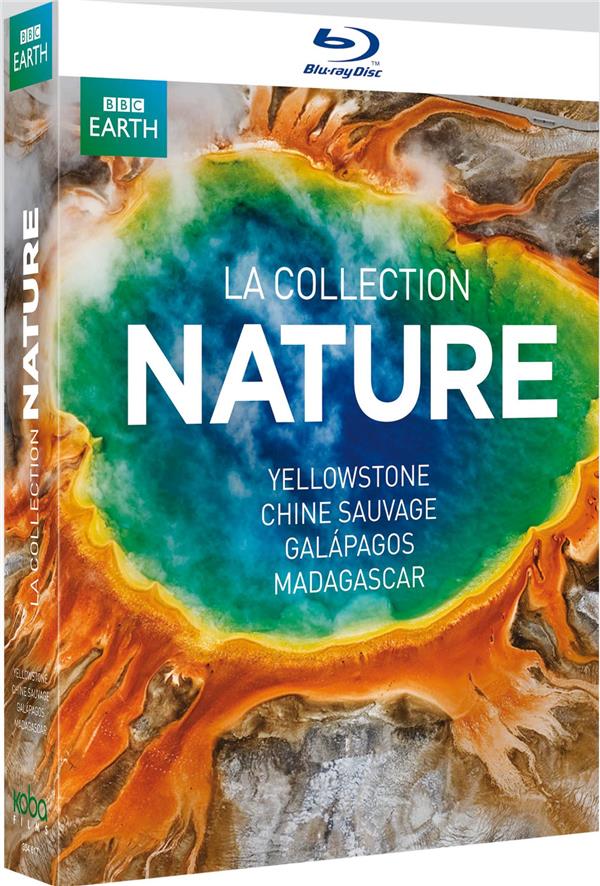 BBC Earth : Yellowstone + Madagascar + Chine sauvage + Galapagos [Blu-ray]