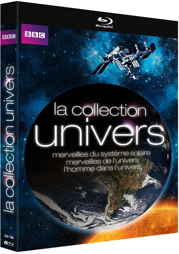 La Collection Univers : Merveilles du système solaire + Merveilles de l'Univers + L'homme dans l'Univers [Blu-ray]