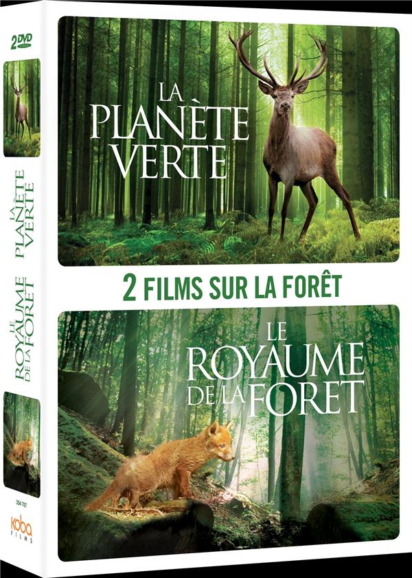 2 films sur la forêt : La planète verte + Le royaume de la forêt [DVD]