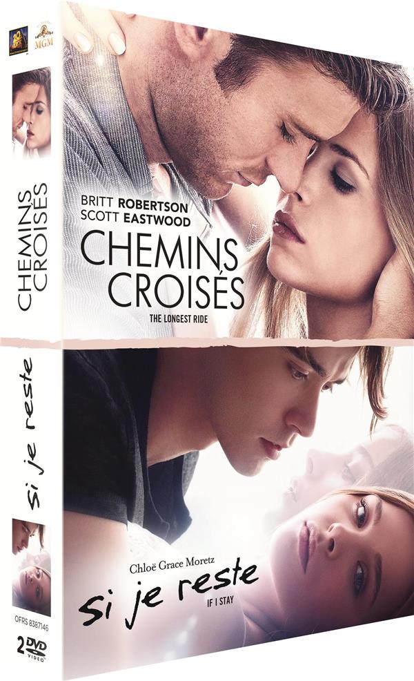 Coffret 2 films : chemins croisés ; si je reste [DVD]