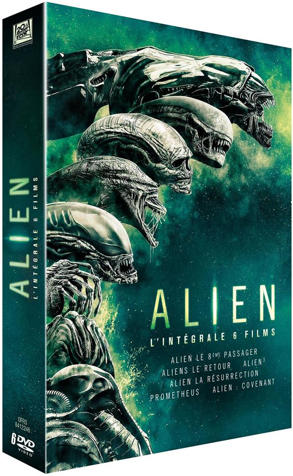 Alien - Intégrale - 6 films [DVD] - flash vidéo