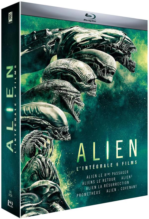 Alien - Intégrale - 6 films [Blu-ray] - flash vidéo