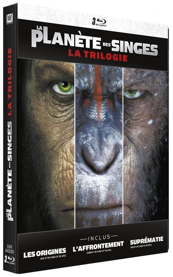 La Planète des Singes - La Trilogie [Blu-ray]