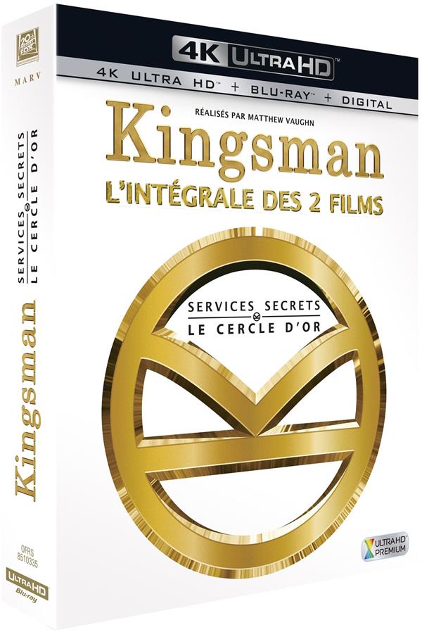 Kingsman 1 + 2 [Blu-ray] - flash vidéo