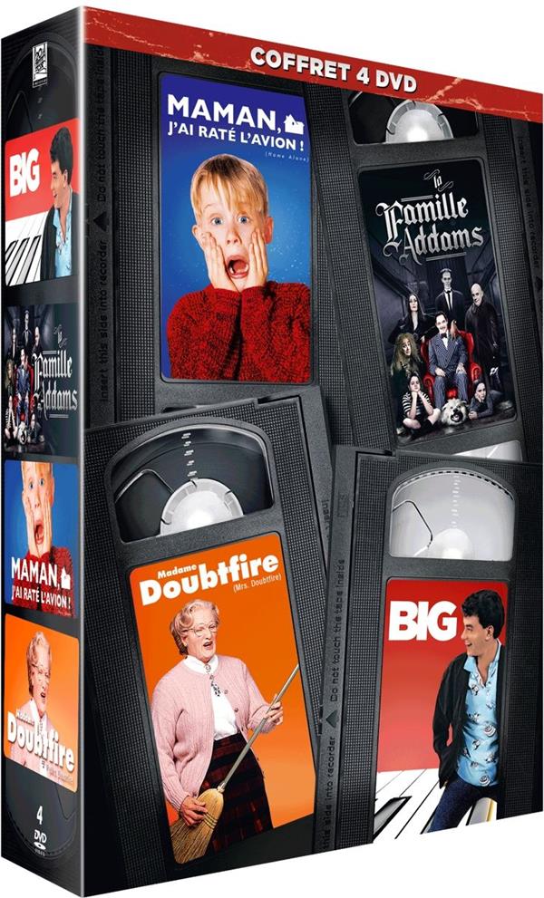 Best of 90's : Maman, j'ai raté l'avion ! + Madame Doubtfire + La Famille Addams + Big [DVD]