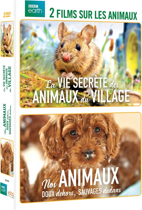 Nos animaux : Doux dehors, sauvages dedans + La Vie secrète des animaux du village [DVD] - flash vidéo