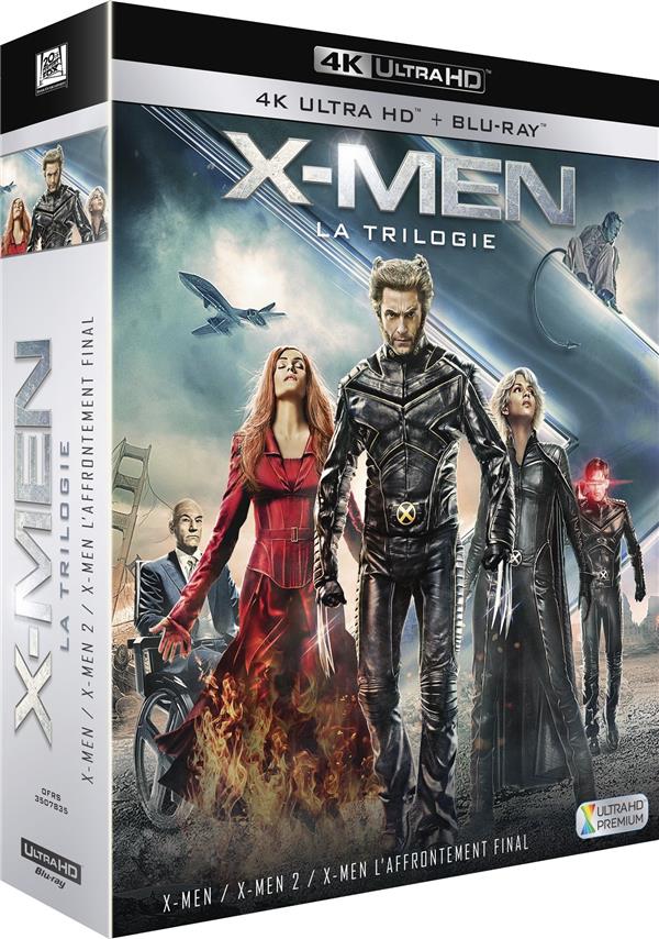 X-Men - La Trilogie : X-Men + X-Men 2 + X-Men : L'affrontement final [4K Ultra HD]