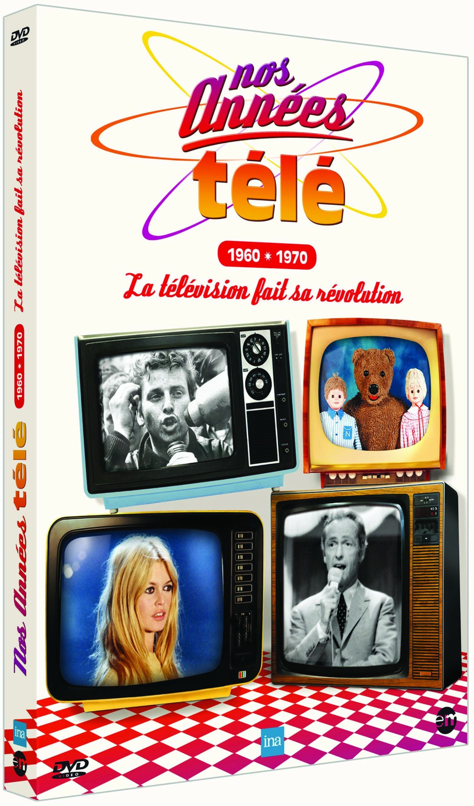 Nos années télé - Vol. 2 : 1960-1970 : La télévision fait sa révolution [DVD]