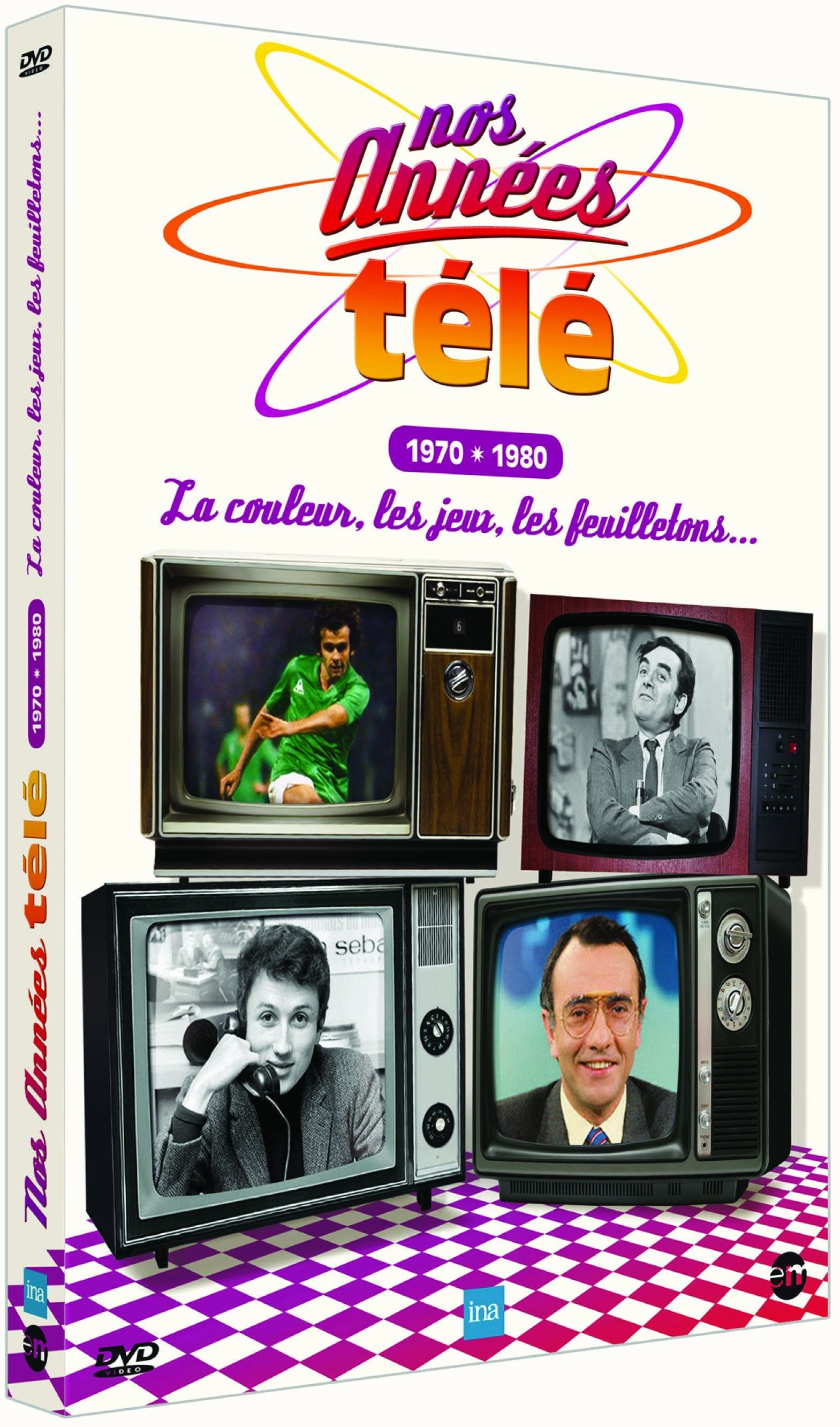 Nos années télé - Vol. 3 : 1970-1980 : La couleur, les jeux, les feuilletons... [DVD]
