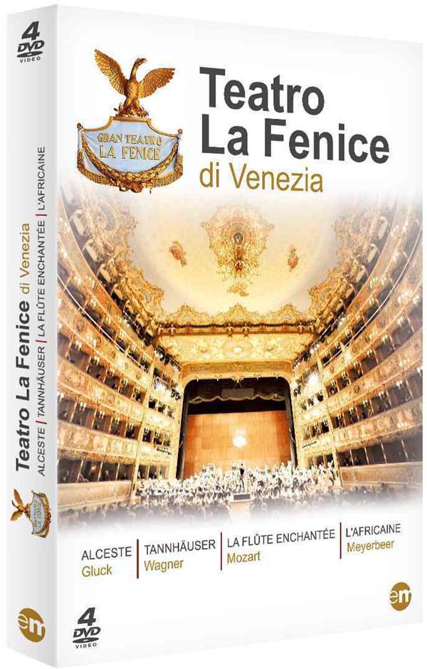 Théâtre La Fenice : Alceste + Tannhäuser + La Flûte enchantée + L'Africaine [DVD]