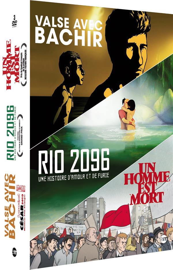 Valse avec Bachir + Rio 2096 + Un homme est mort [DVD]