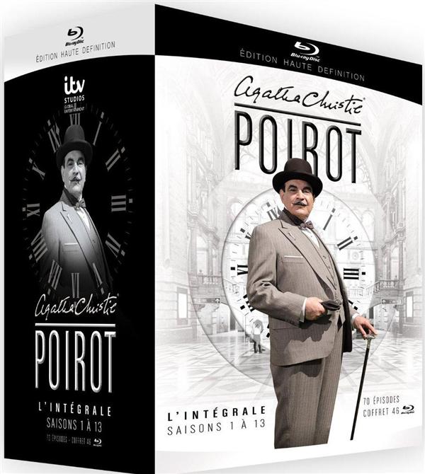 Hercule Poirot - L'intégrale des saisons 1 à 13 [Blu-ray]