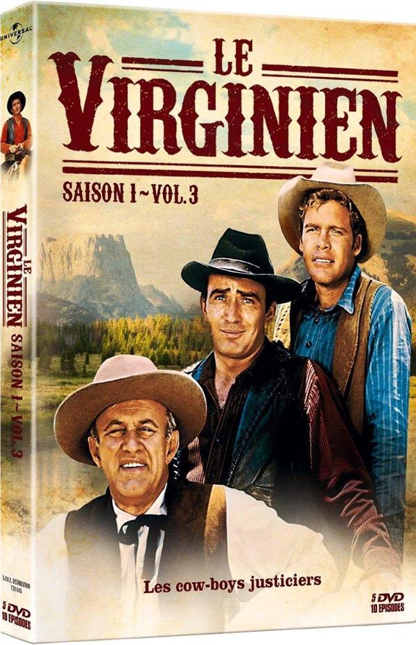 Le Virginien - Saison 1 - Volume 3 [DVD]