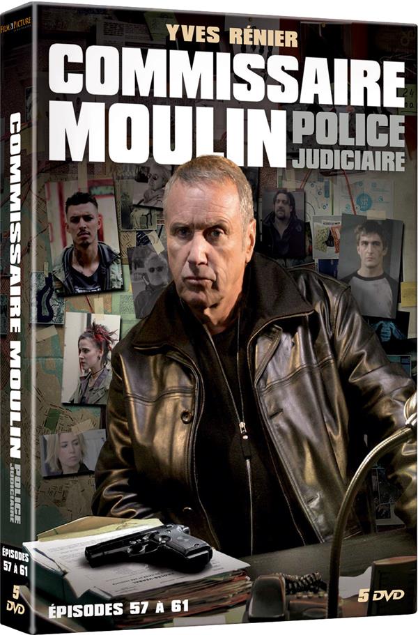 Commissaire Moulin, Police judiciaire - Épisodes 57 à 61 [DVD]