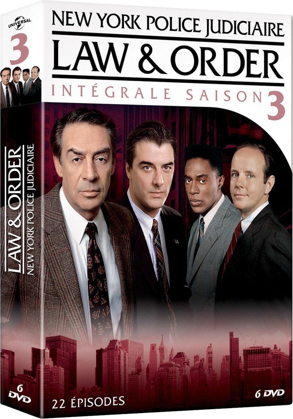 New York, police judiciaire (Law & Order) - Intégrale saison 3 [DVD]