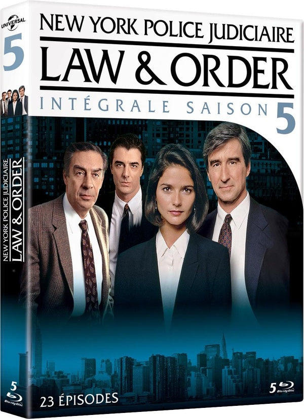 New York, police judiciaire (Law & Order) - Intégrale saison 5 [Blu-ray]