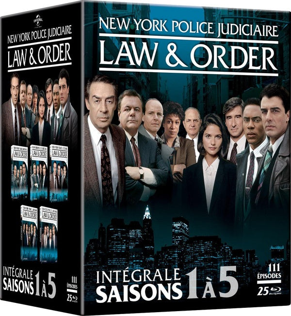 New York, police judiciaire (Law & Order) - Intégrale saisons 1 à 5 [Blu-ray] - flash vidéo