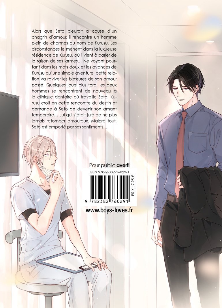 Kiss my broken heart - Livre (Manga) - Yaoi - Hana Book