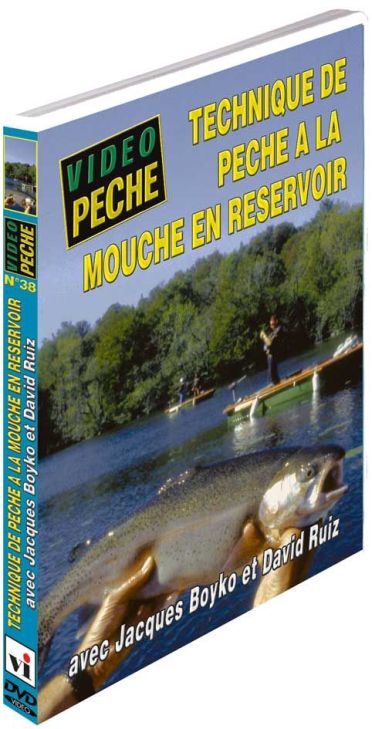 Technique de pêche à la mouche en réservoir avec Jacques Boyko [DVD] - flash vidéo