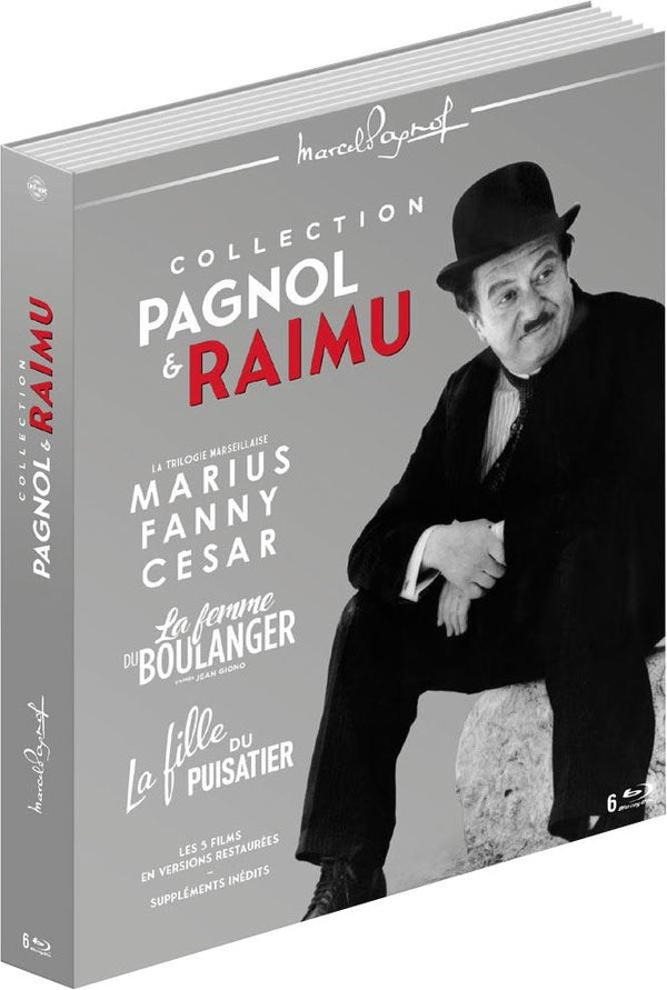 Pagnol & Raimu : Marius + Fanny + César + La Femme du boulanger + La Fille du puisatier [Blu-ray]