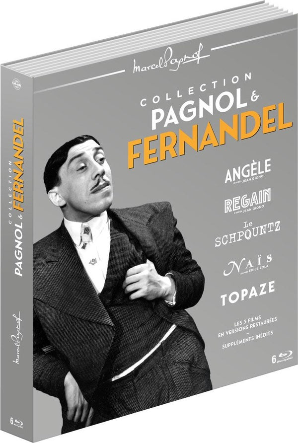 Pagnol et Fernandel - Coffret 5 films [Blu-ray]
