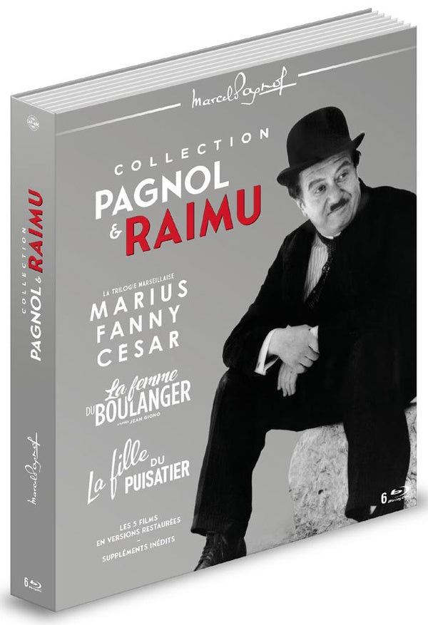 Pagnol & Raimu : Marius + Fanny + César + La Femme du boulanger + La Fille du puisatier [Blu-ray]