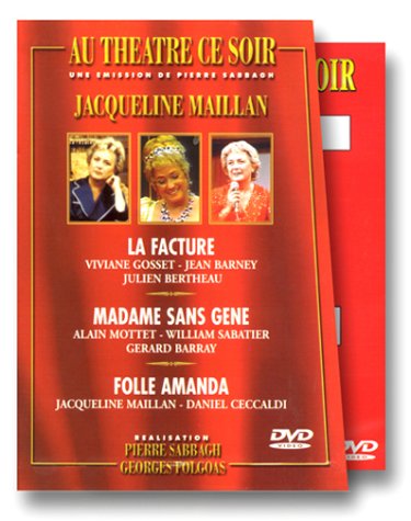 Au théâtre ce soir - Coffret Jacqueline Maillan [DVD]