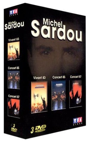Michel Sardou - Vivant 83 + Concert 85 + Concert 87 [DVD]