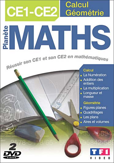 Planète Maths - CE1/CE2 Calcul / Géométrie [DVD]