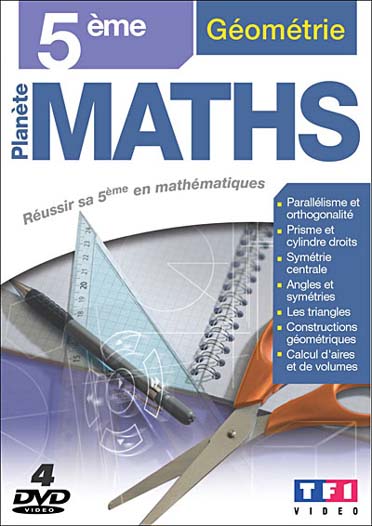 Planète Maths - 5ème Géométrie - Vol. 1 & 2 [DVD]