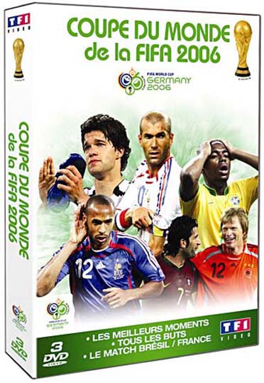 Coupe du monde 2006 : Tous les buts ; Les meilleurs moments ; Match France/Brésil [DVD]