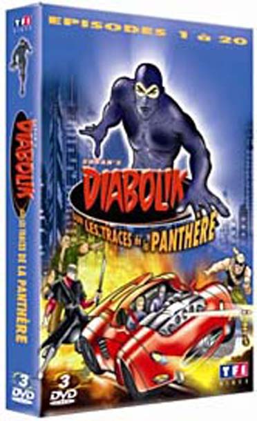 Diabolik - Episodes 1 à 20 - Sur les traces de la panthère [DVD]