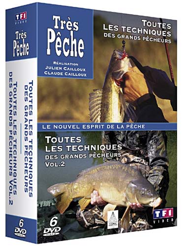 Très pêche - Coffret - Toutes les techniques des grands pêcheurs 1 & 2 [DVD]