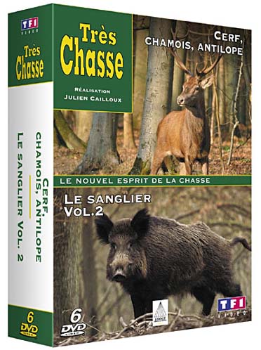 Très chasse - Coffret - Cerf, chamois, antilope + Le sanglier Vol.2 [DVD]