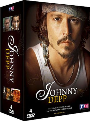 Johnny Depp - Coffret - Donnie Brasco + Las Vegas Parano + Le chocolat + Neverland [DVD]