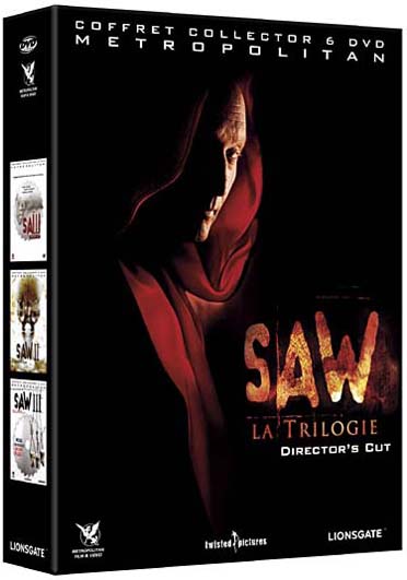 La trilogie director's cut : saw [DVD]