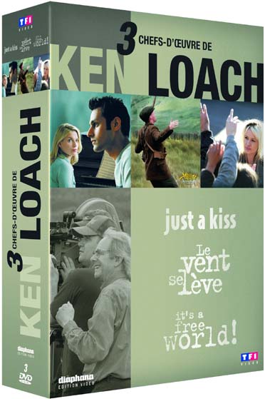 Coffret Ken Loach : just a kiss ; le vent se lève ; it's a free world [DVD]
