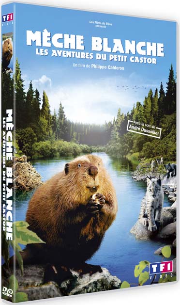 Mèche Blanche, les aventures du petit castor [DVD]