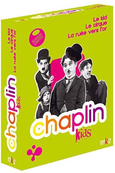 Charles Chaplin - Coffret Kids - Le kid + Le cirque + La ruée vers l'or [DVD]