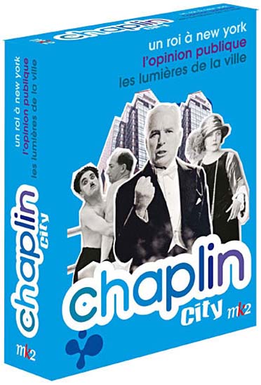 Chaplin City - Coffret - Un roi à New York + L'opinion publique + Les lumières de la ville [DVD]
