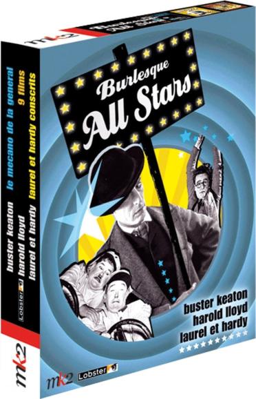 Burlesque All Stars - Le mécano de la Générale + Laurel et Hardy conscrits + Harold Lloyd [DVD]