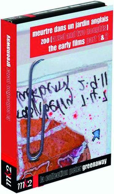 Peter Greenaway - Meurtre dans un jardin anglais, Z.O.O., The Early Films part 1 & 2 [DVD]