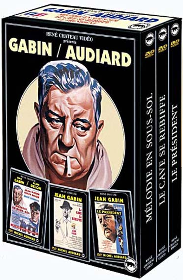 Coffret Gabin - Audiard : mélodie en sous-sol ; le président ; le cave se rebiffe [DVD]