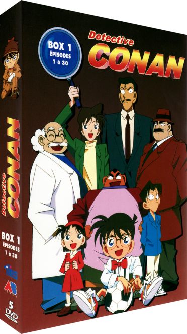 Détective Conan - Box 1 - Épisodes 1 à 30 [DVD] - flash vidéo