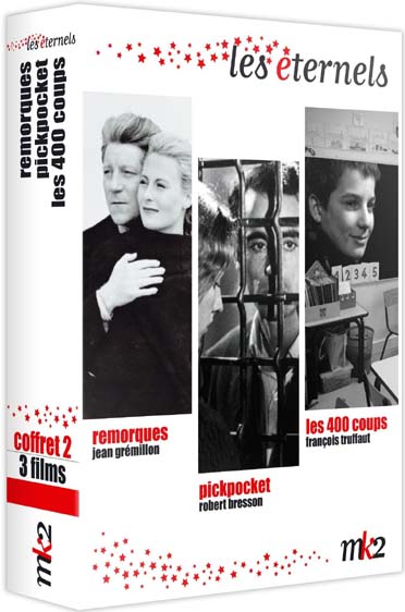 Coffret Éternels - 2 - Remorques + Pickpocket + Les quatre cents coups [DVD]