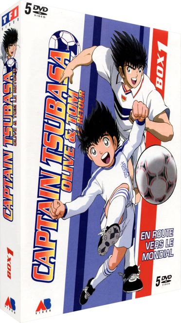 Captain Tsubasa - Olive & Tom le retour - En route vers le Mondial - Box 1 [DVD] - flash vidéo