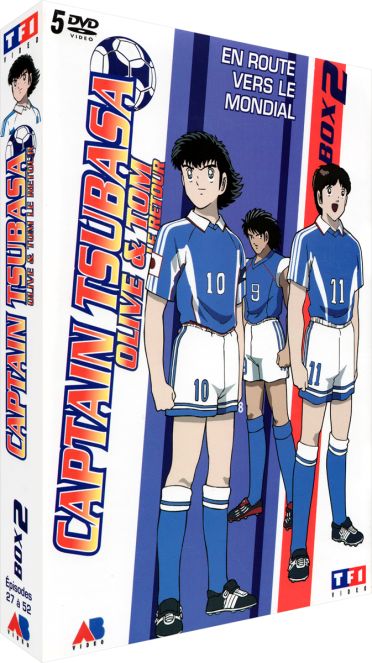 Captain Tsubasa - Olive & Tom le retour - En route vers le Mondial - Box 2 [DVD] - flash vidéo