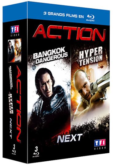 Action - Coffret : Bangkok Dangerous + Hyper tension + Next [Blu-ray]