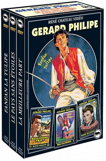 Coffret Gérard Philipe : Fanfan la tulipe ; le pays sans étoile ; la meilleure part [DVD]